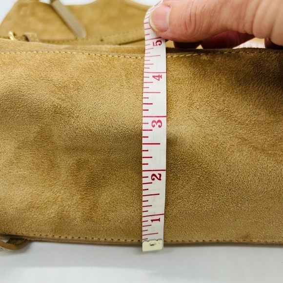 BANANA REPUBLIC WOMENS TAN SYNTHETIC LEATHER BAG - Picture 6 of 12